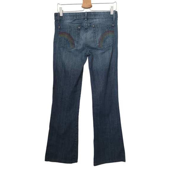 Joe's Provocateur Bootcut Stretch Blue Denim Mid-Rise Jeans Women's Sz 27 - Picture 2 of 6